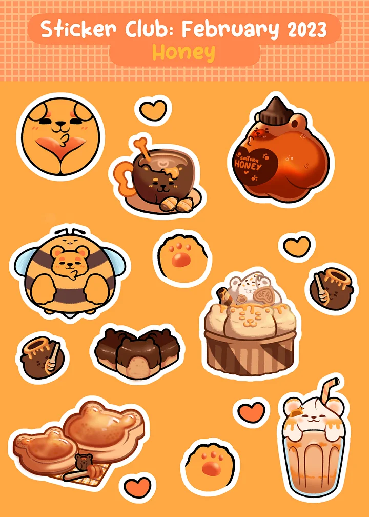 Sticker Club Sheets 2023 product image (2)