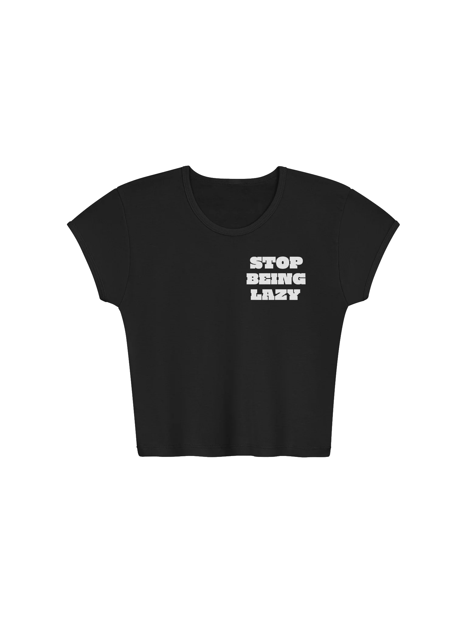 Stop Being Lazy — Women’s Classic Logo Tee product image (1)