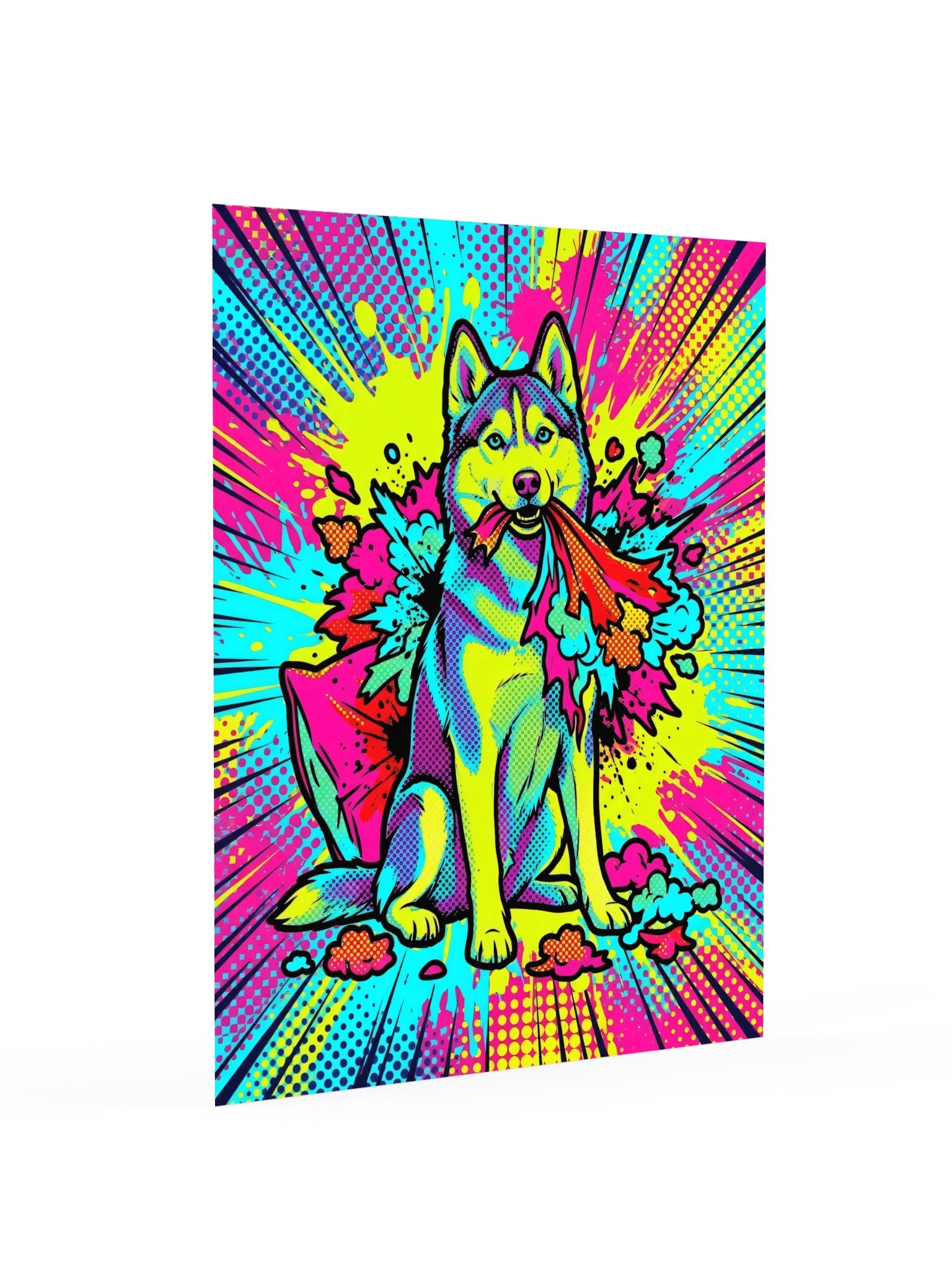 Couch Crime Husky Poster product image (16)