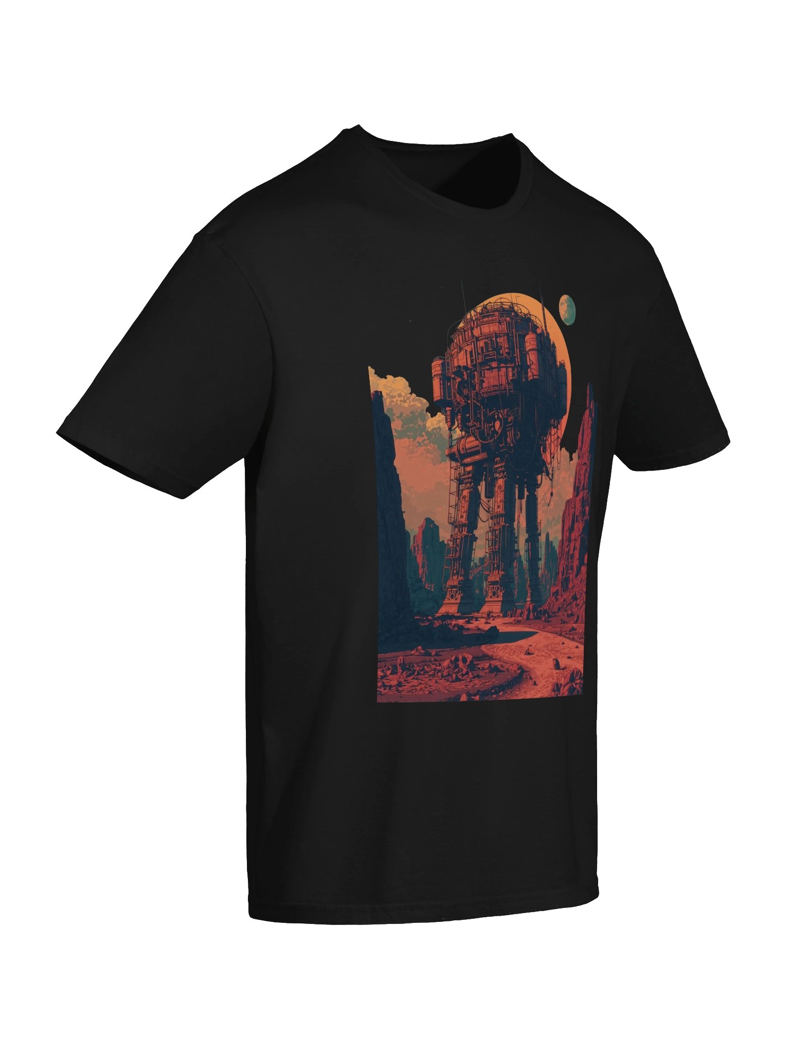 Retro-Futurist Desert Giant T-Shirt product image (2)