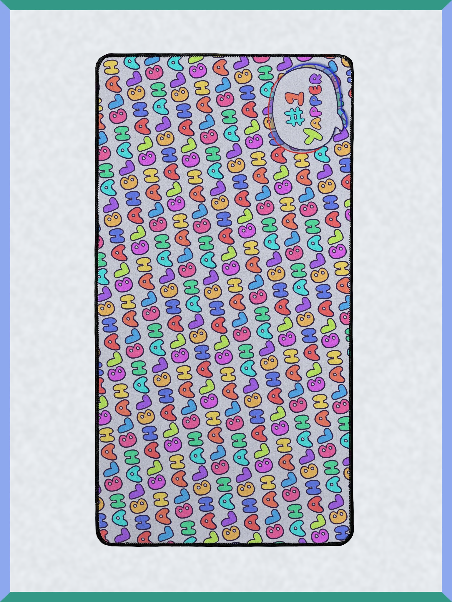 #1 Yapper - 15.5" x 31.5" Desk Mat product image (3)