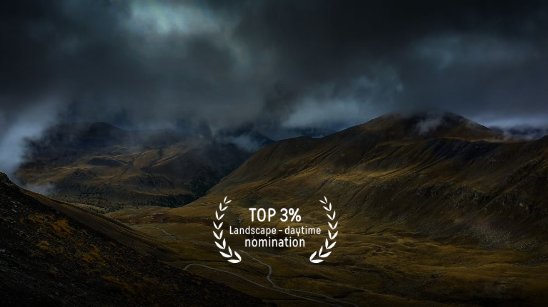 Fine Art Photography - One of Kind - Mountain Landscape - Col de Restefond, Dramatic Atmosphere product image (3)