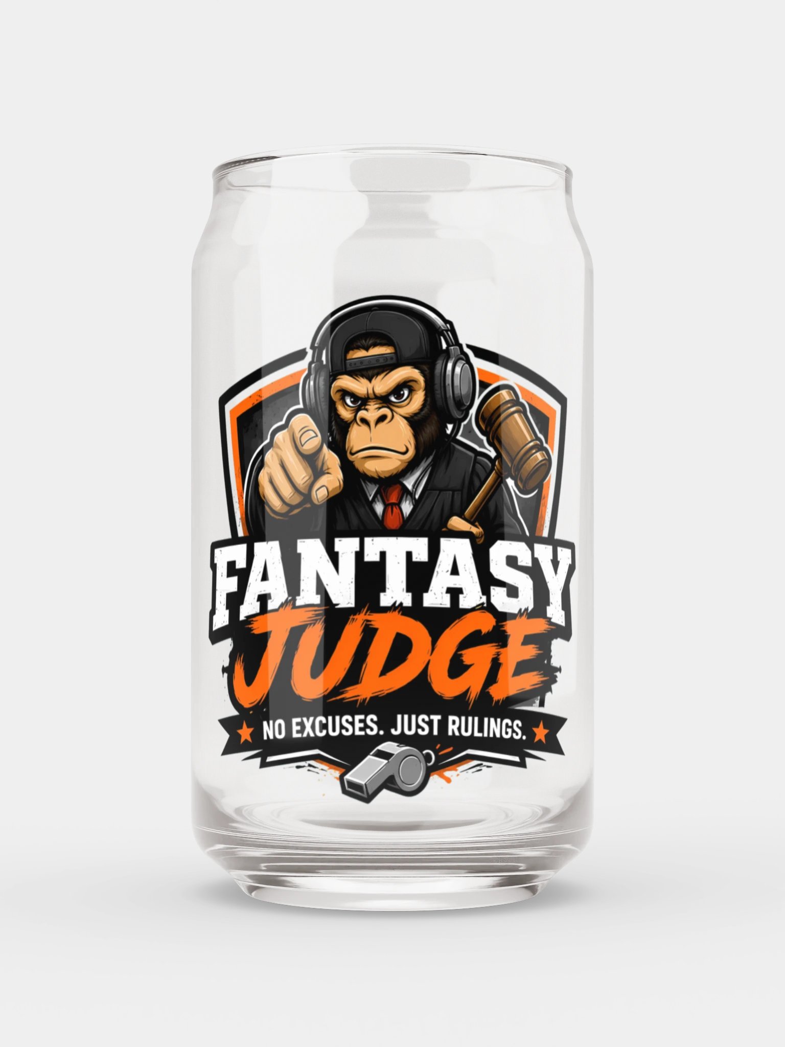 Fantasy Judge Gorilla Can Glass product image (1)
