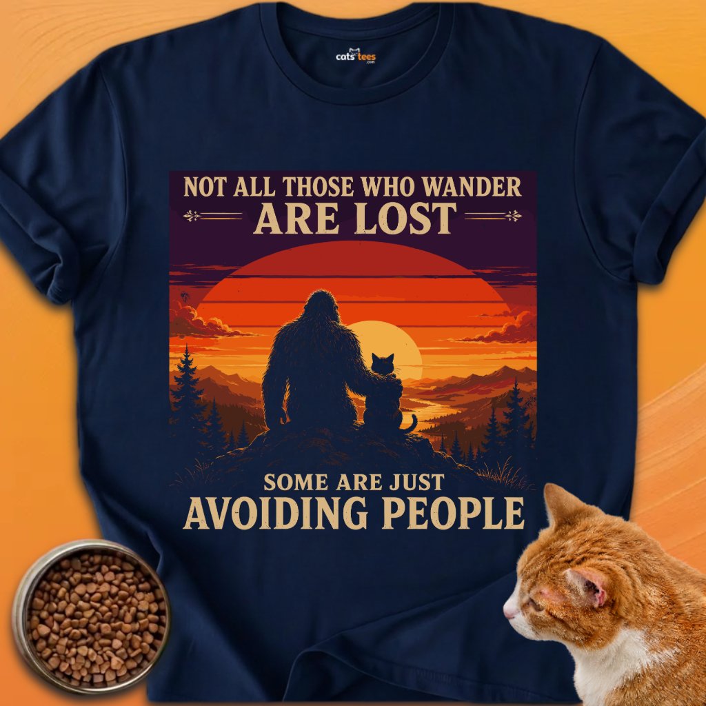 Avoiding People Cat and Bigfoot product image (6)
