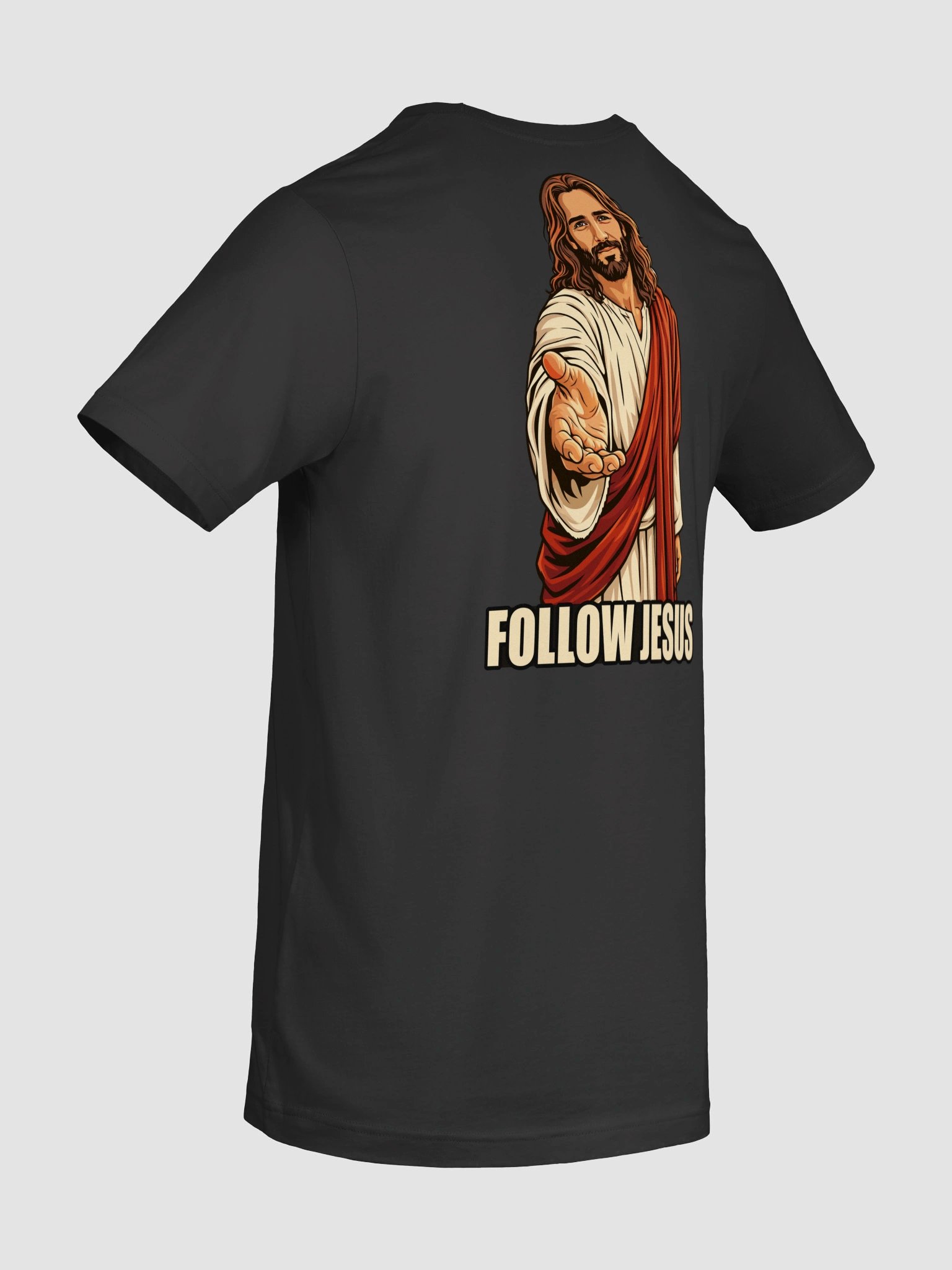 Follow Jesus T-Shirt (Front & Back) product image (6)