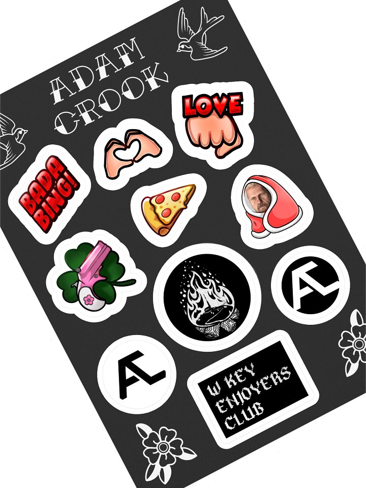 AC Sticker Sheet product image (1)