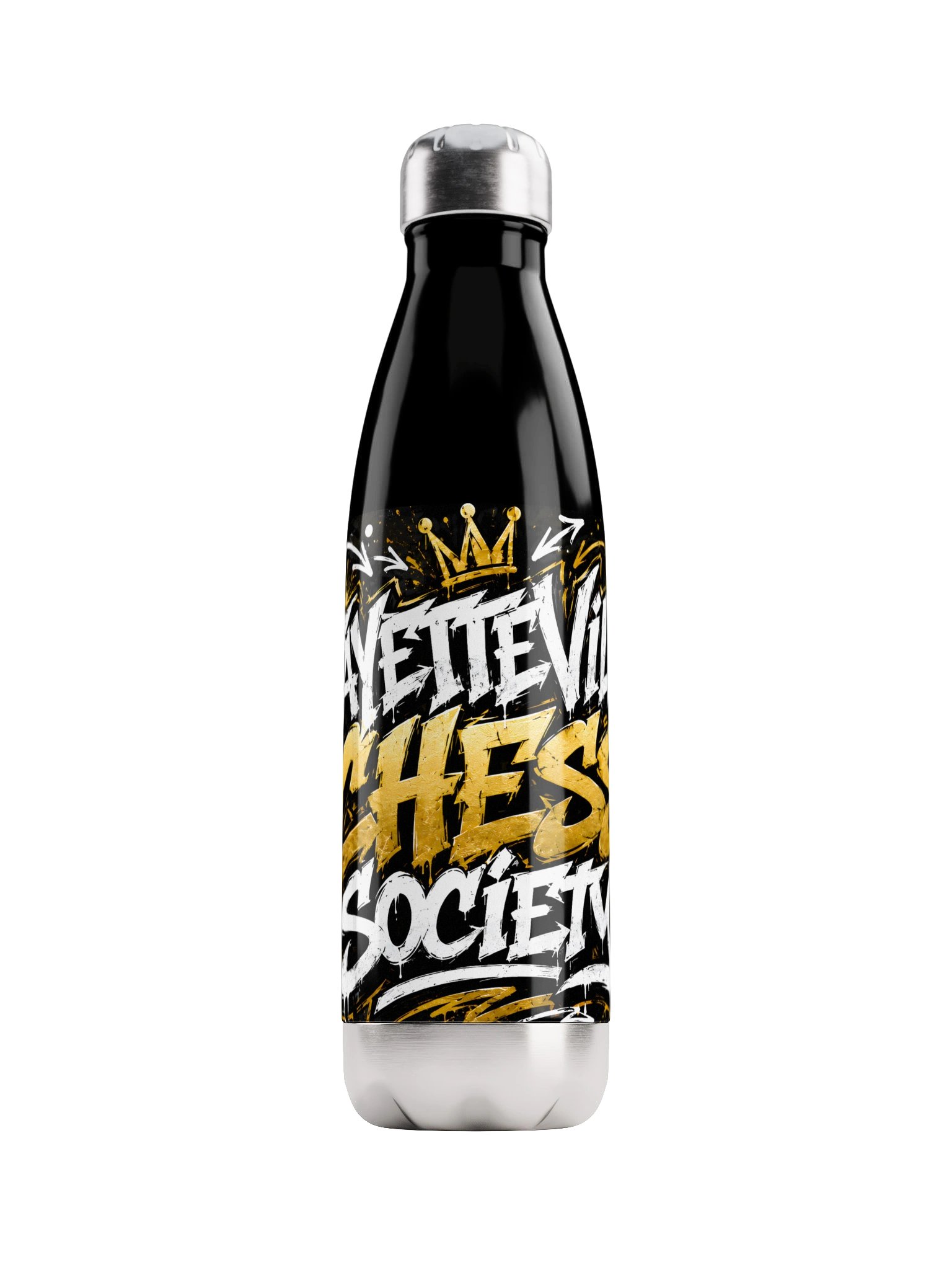 FCS Street Chess Stainless Steel Bottle product image (1)