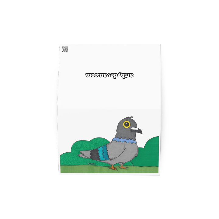 Motivational Animal Card: Pigeon product image (2)