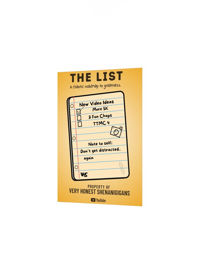 The List Poster product image (2)