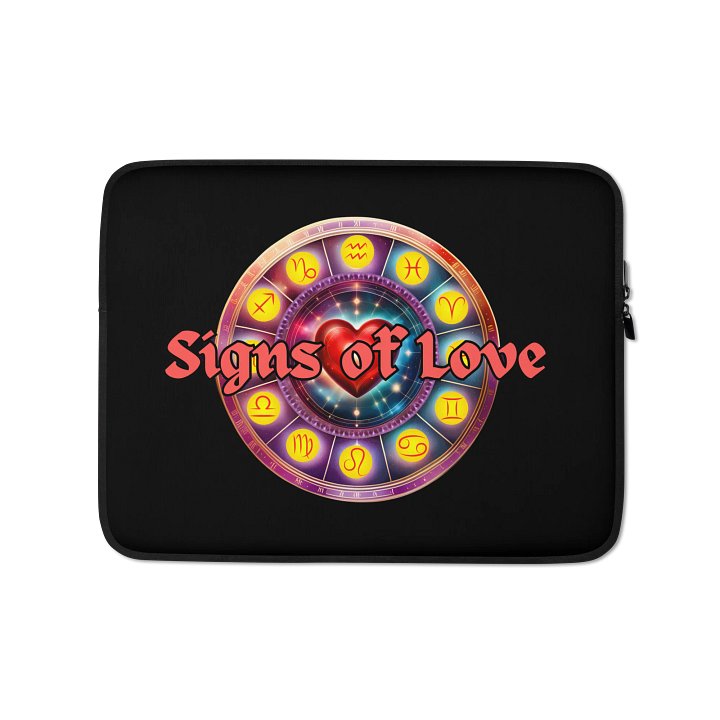 Signs of Love Laptop Sleeve product image (1)
