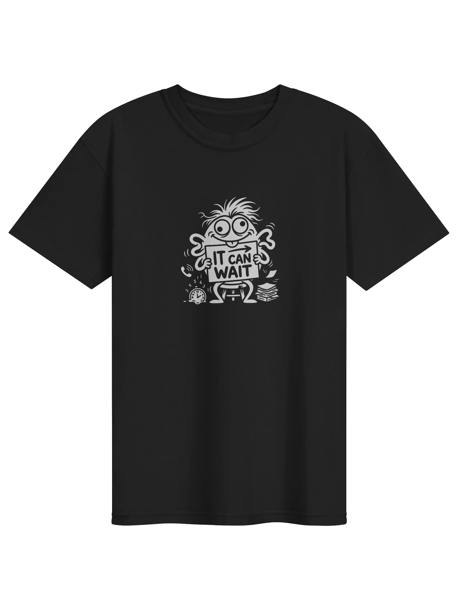 Night Anxiety Shirt – It Can Wait Overthinking Relief Tee product image (1)