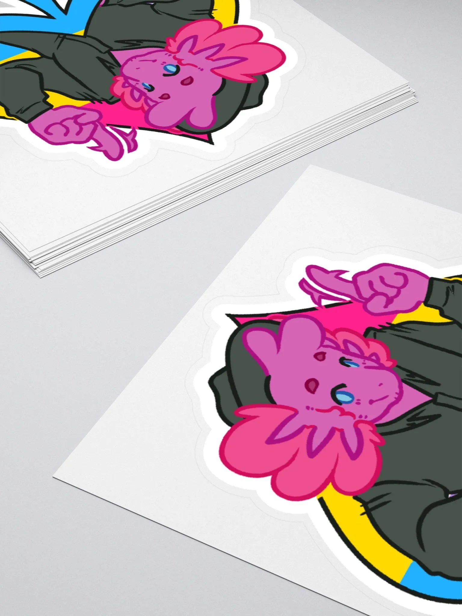 Pan in Spades | Kiss-Cut Sticker product image (4)