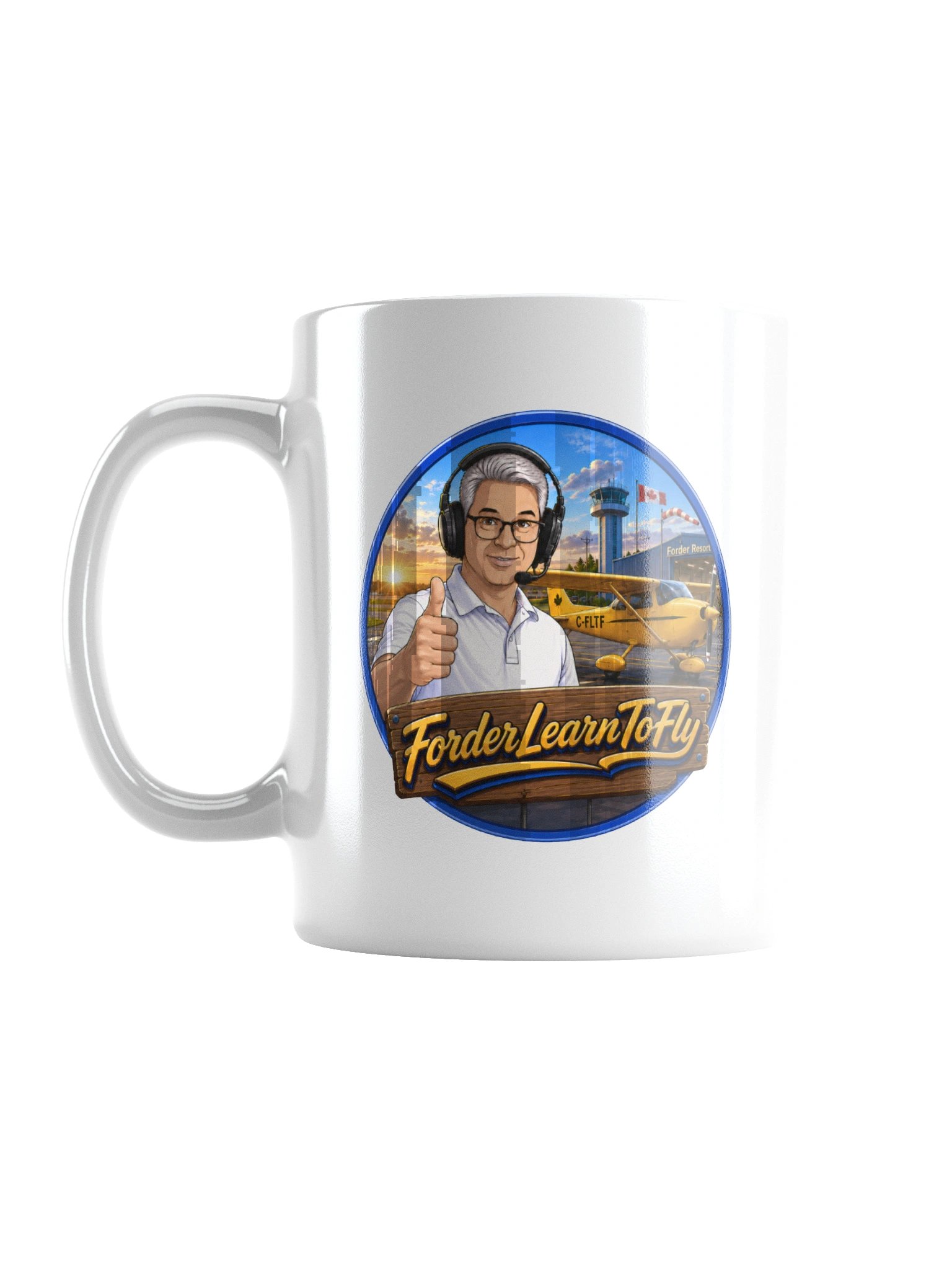 ForderLearnToFly White Mug product image (1)