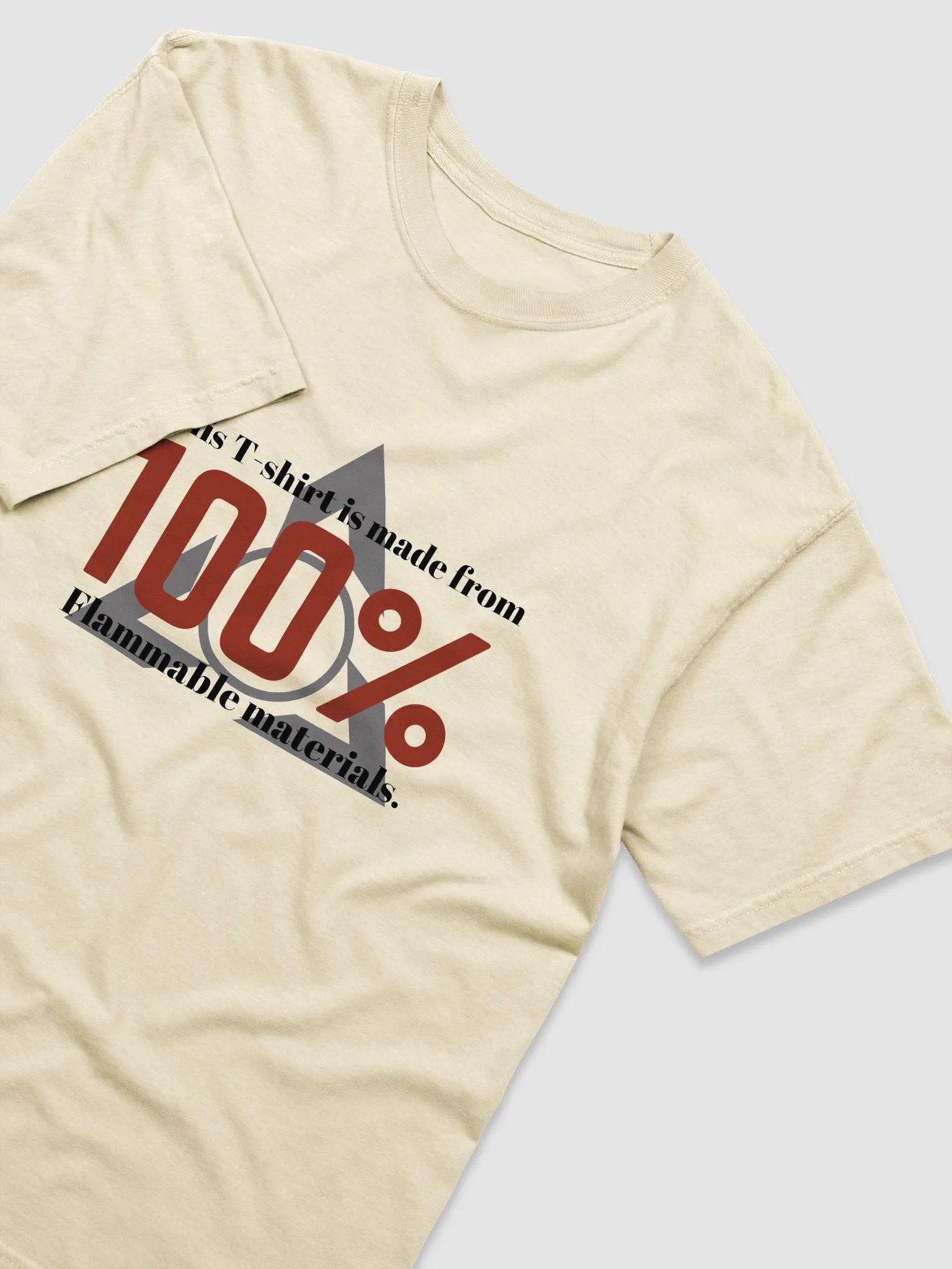 100% Flammable | Comfort Colors Garment-Dyed Heavyweight T-Shirt by Comfort Colors product image (3)