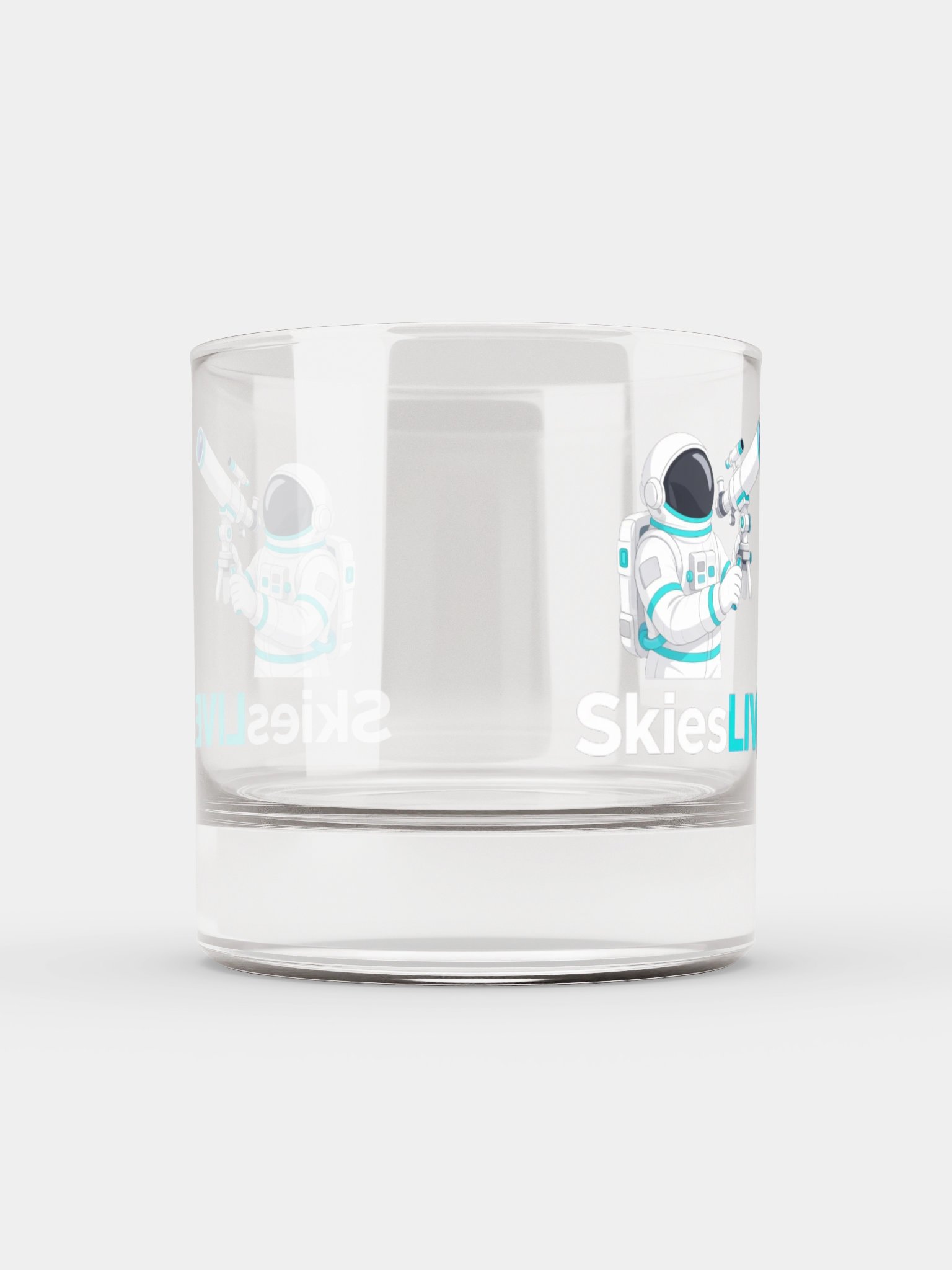 SkiesLIVE Astronaut Rocks Glass product image (5)