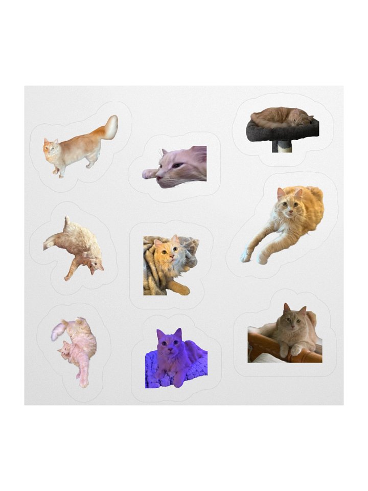 Mini Noodle Sticker Set product image (3)