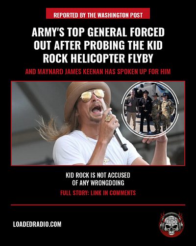 The Army's Chief of Staff has reportedly been forced into early retirement after wanting a safety investigation into the Kid ...
