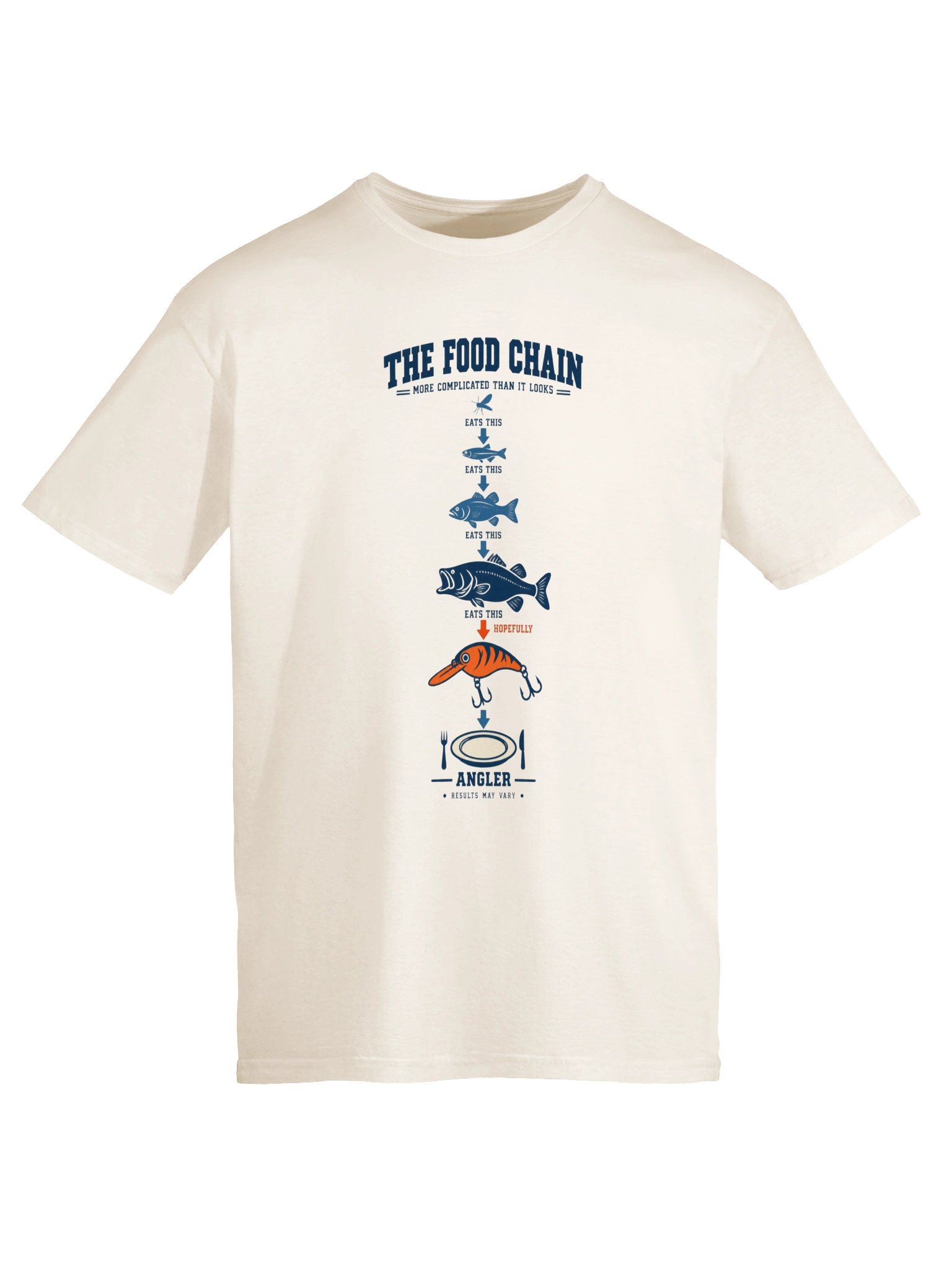 The Angler Food Chain T-Shirt product image (5)