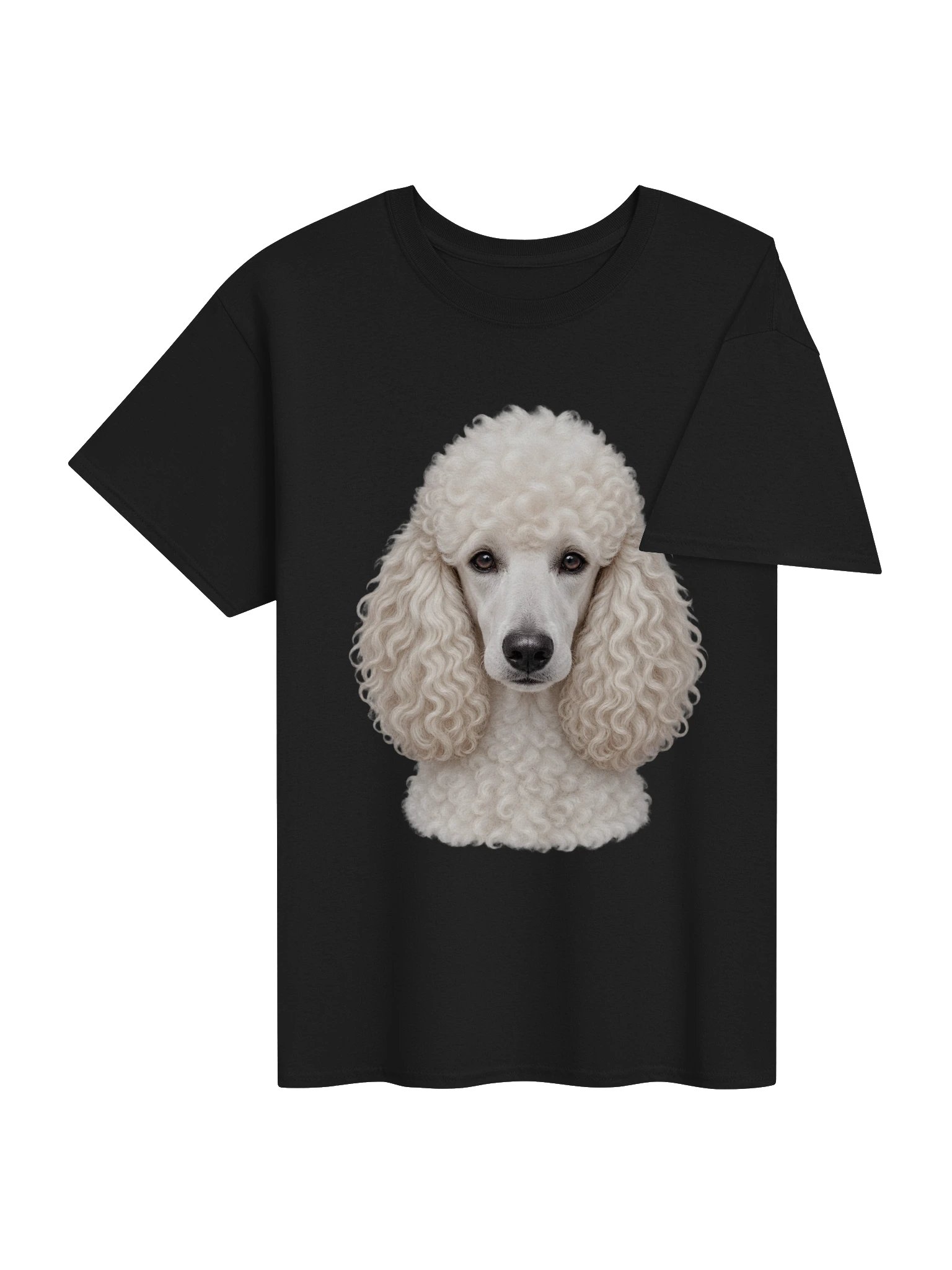 Dog - Poodle (Face) — Unisex Gildan Heavyweight 100% Cotton T-Shirt product image (37)