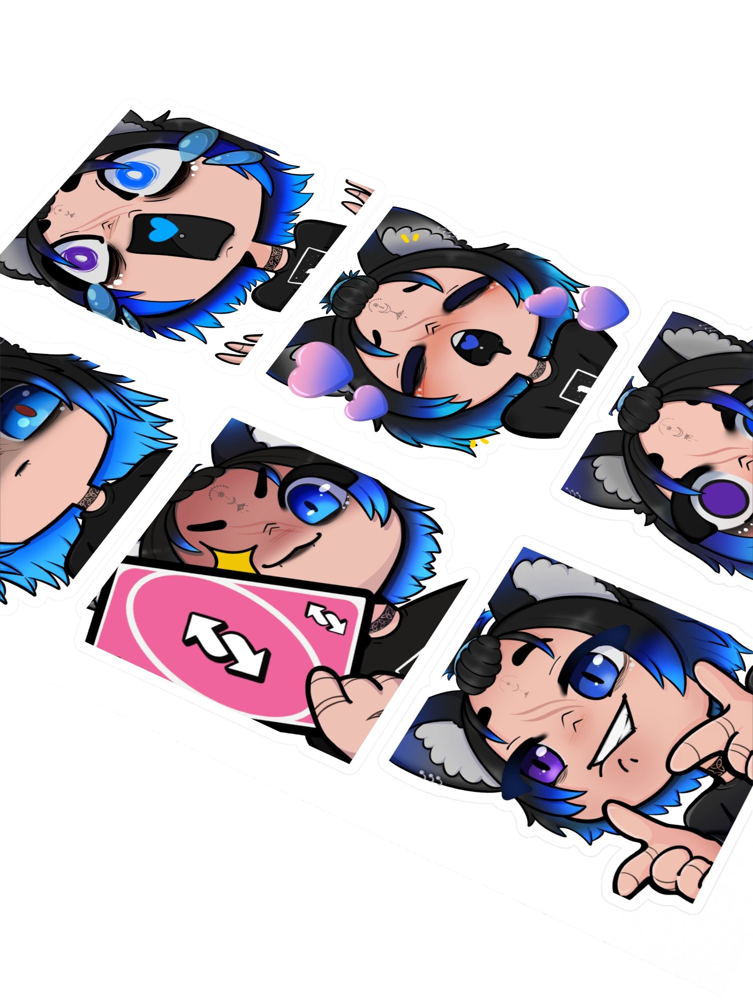 Emote Sticker Sheet 1 product image (2)