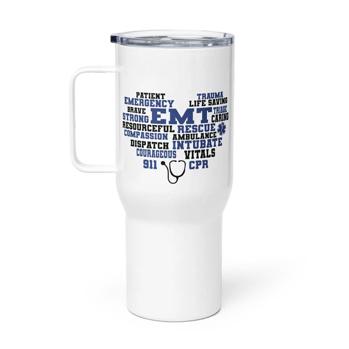 EMT Heart - Travel Mug w/ Handle product image (1)