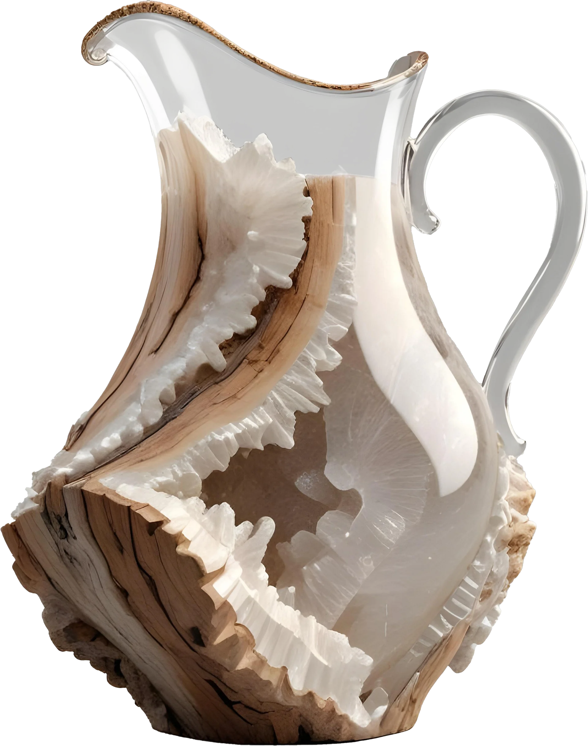 Terra Elegance – Boho Chic Pitcher PNG product image (1)