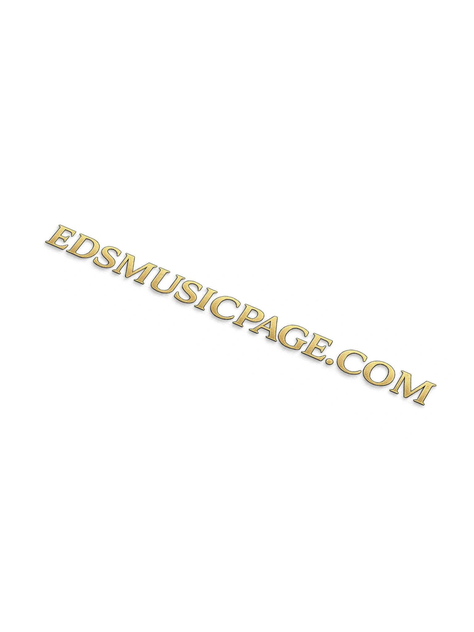 EDSMUSICPAGE.COM Sticker product image (1)