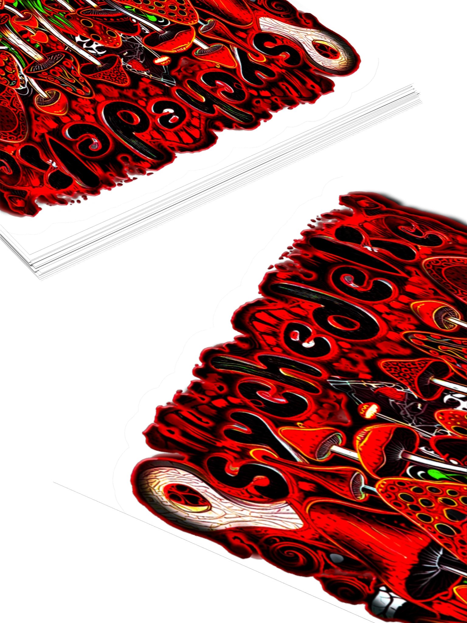 Psychedelic Shroom Squad Sticker product image (10)