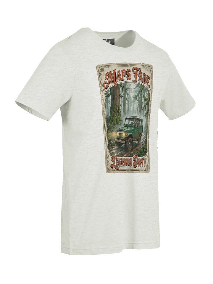 Maps Fade Legends Don't - V1 Tee product image (2)