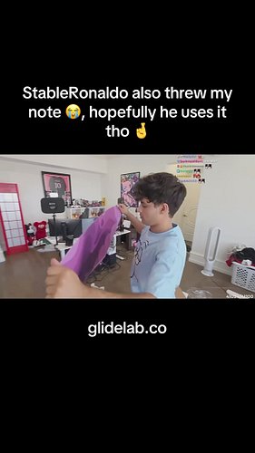 @stableronaldo Make sure to read the note next time 😭, appreciate the testing tho
@glidelab.co #reels #jkingnick #glidelab
#s...