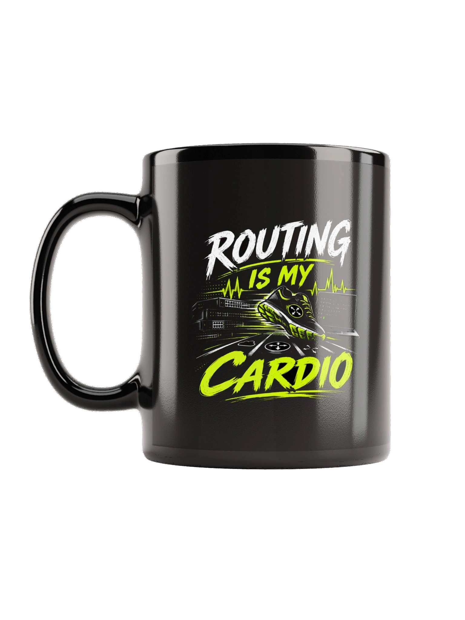 "Routing Is My Cardio" Mug product image (1)