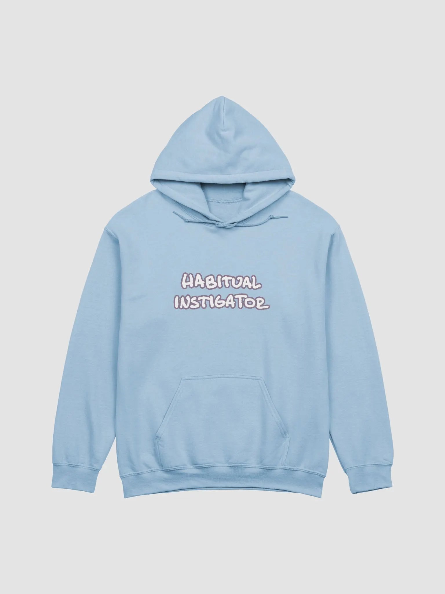HABITUAL INSTIGATOR (lined design, #8D778F) classic hoodie product image (26)