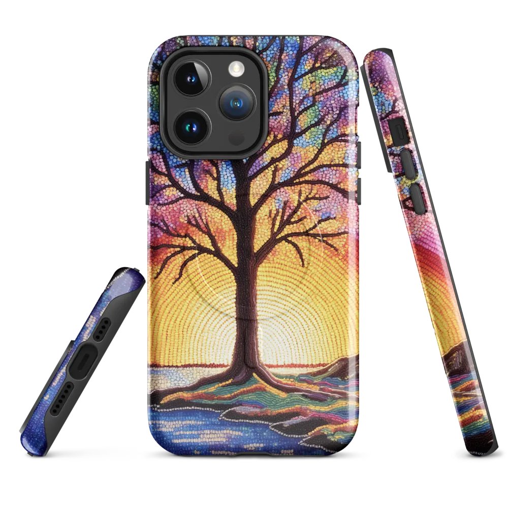 Sunset Tree Mosaic iPhone® Tough Case product image (4)