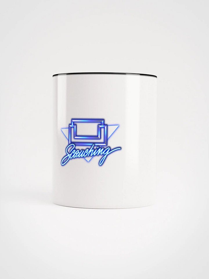 Neon Geometric Script Mug product image (1)