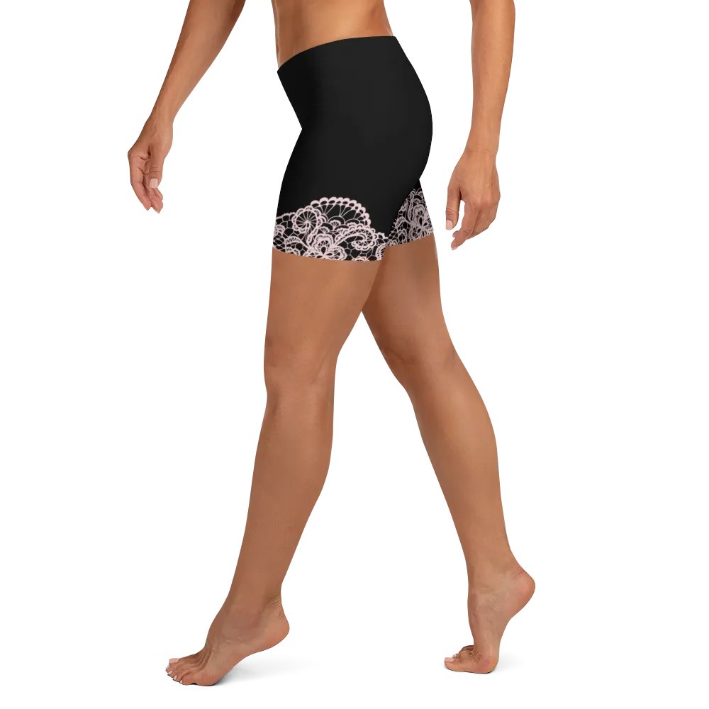 Lace Pink Premium Sportwear Shorts product image (4)