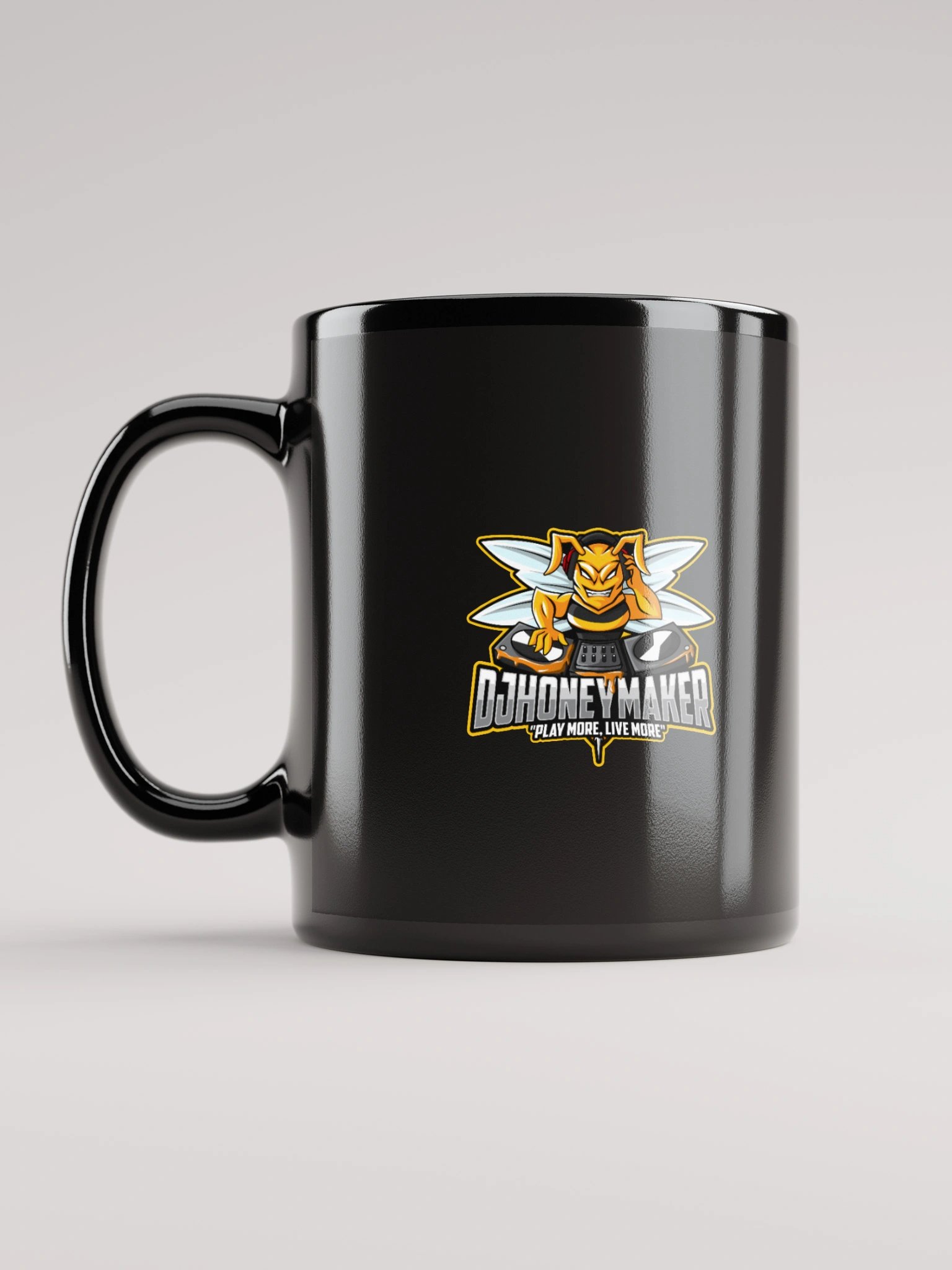 Official Logo Black Glossy Mug product image (11)