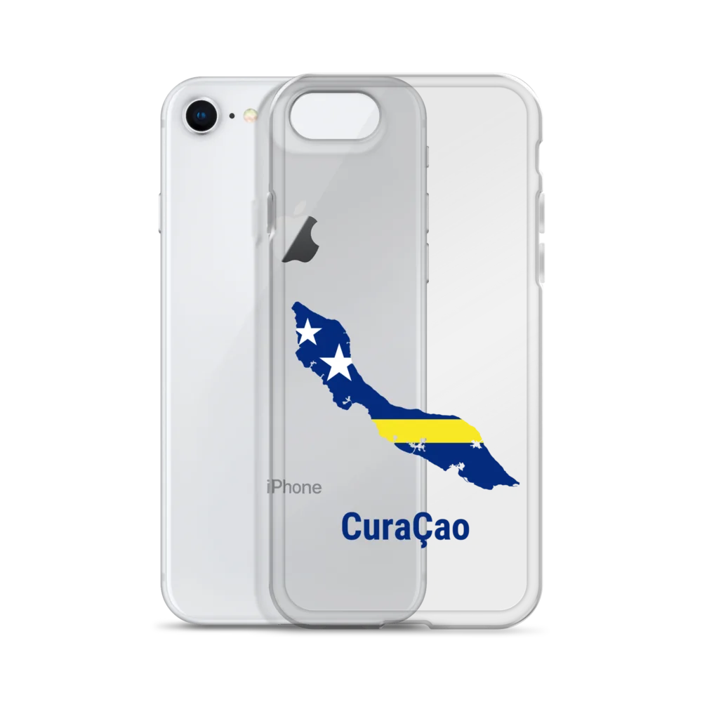 Curacao 2026 World Cup Flag iPhone Tough Case - Curacao Soccer Phone Cover - Dual Layer Protective Case product image (2)