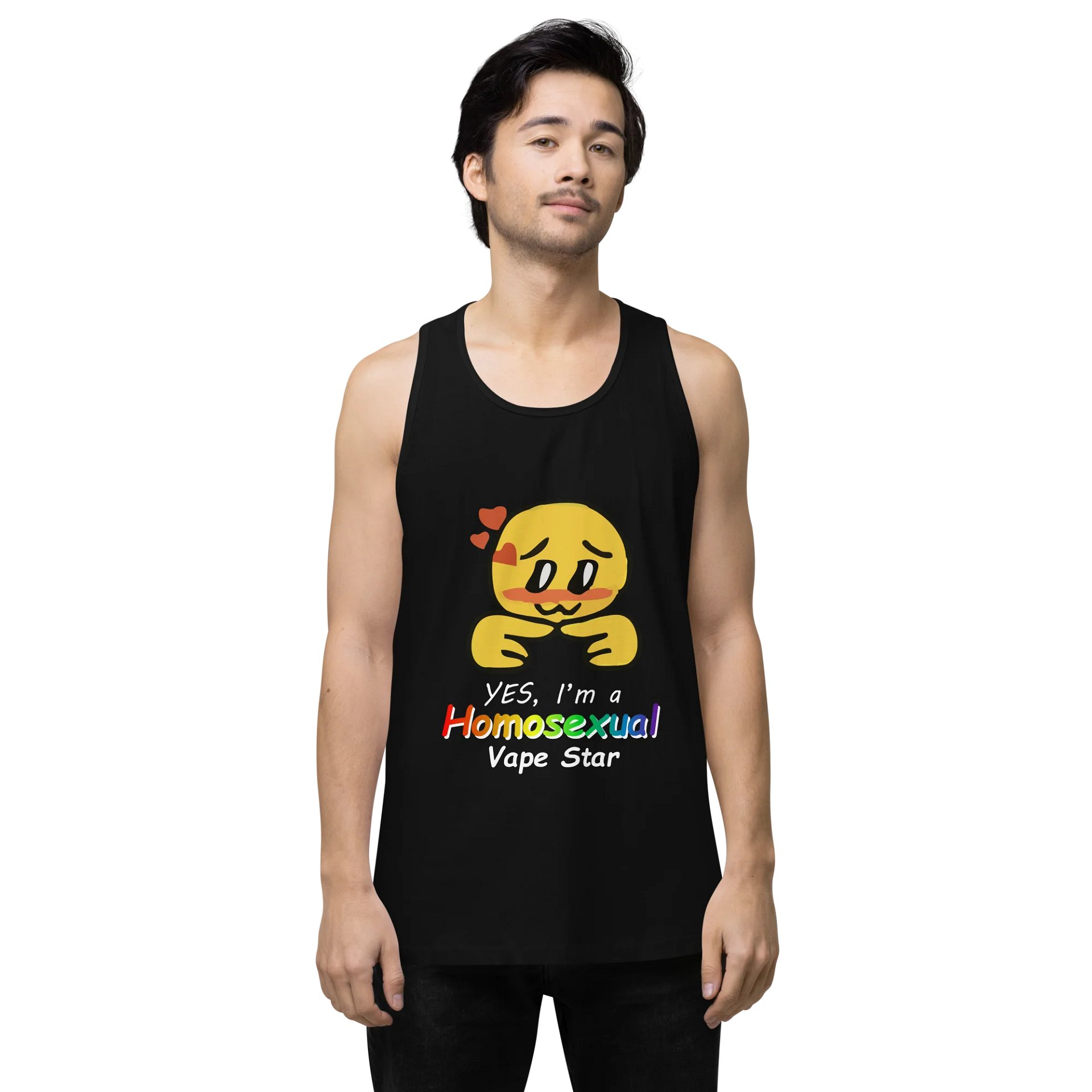 Vape Star Singlet (Dark) product image (1)