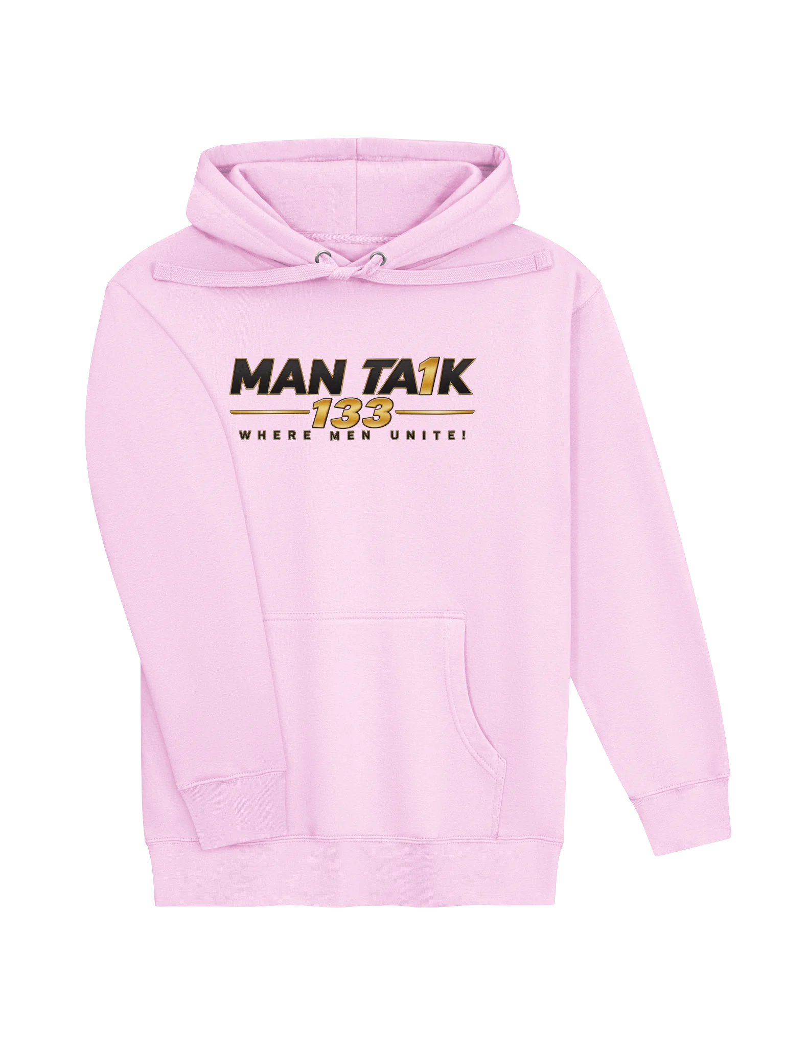 MAN TA1K 133 “Where Men Unite!” Signature Hoodie | Inspirational Streetwear| Wear the Mission. Represent the Brotherhood. product image (9)