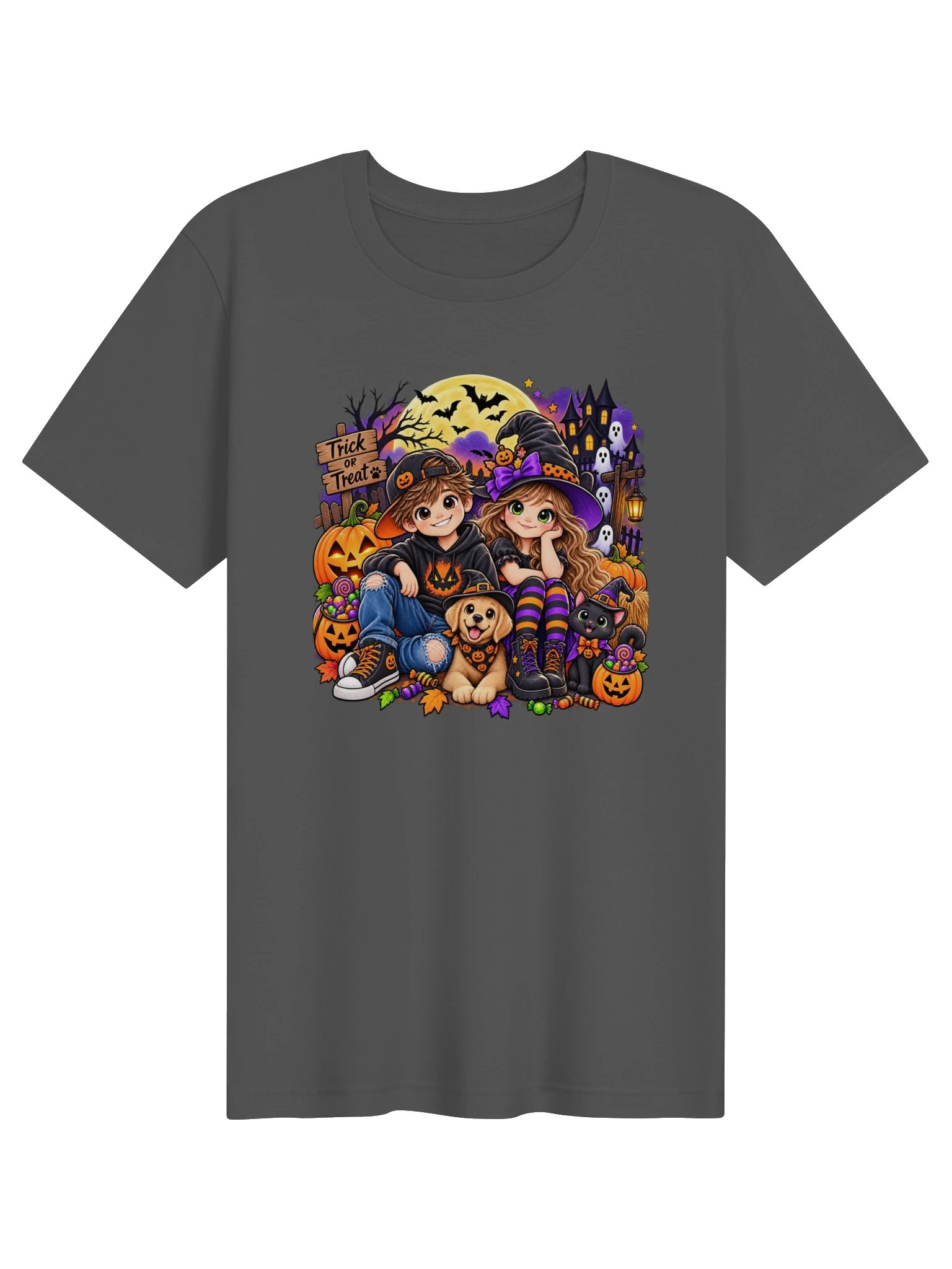 Halloween Friends & Pets Tee product image (1)