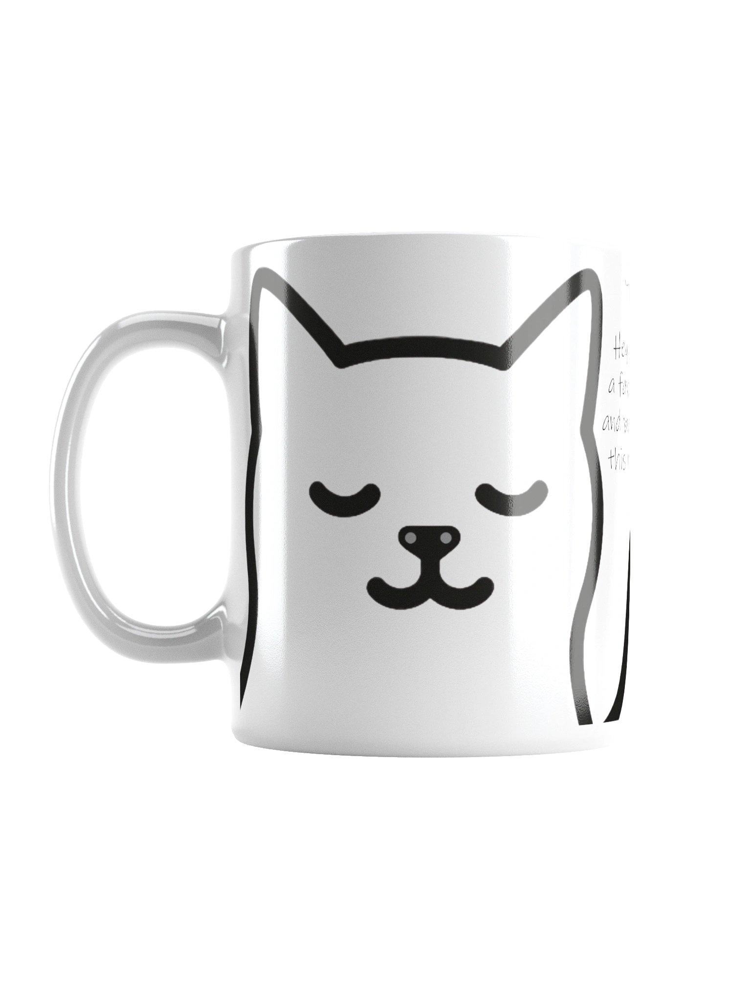 Funny Mug Series "That Famous Talking Cat" (#1 in the series) product image (1)