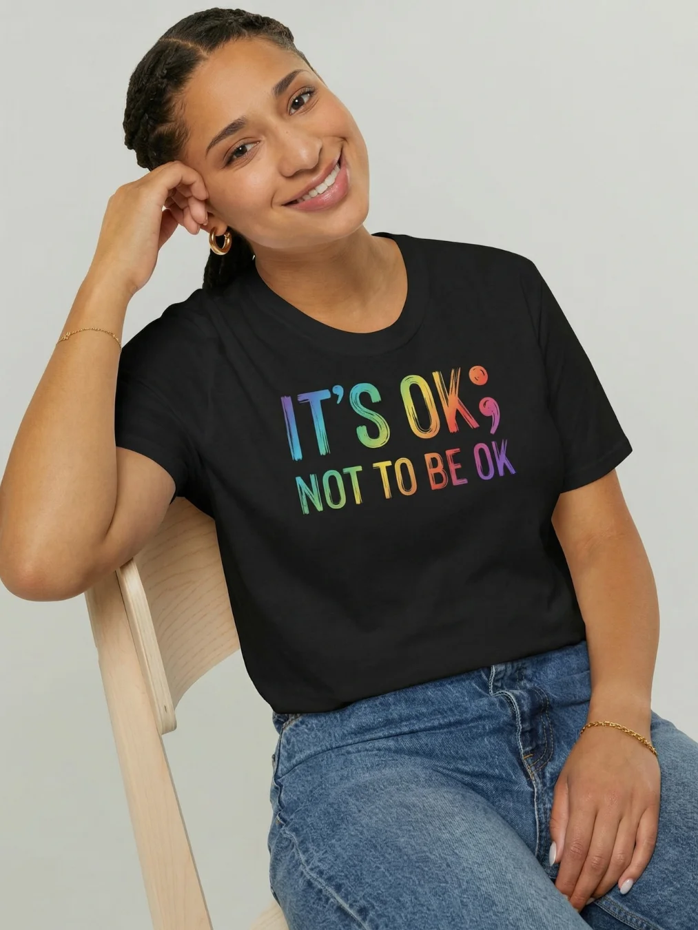 It's OK; Not To Be Ok T-shirt product image (4)
