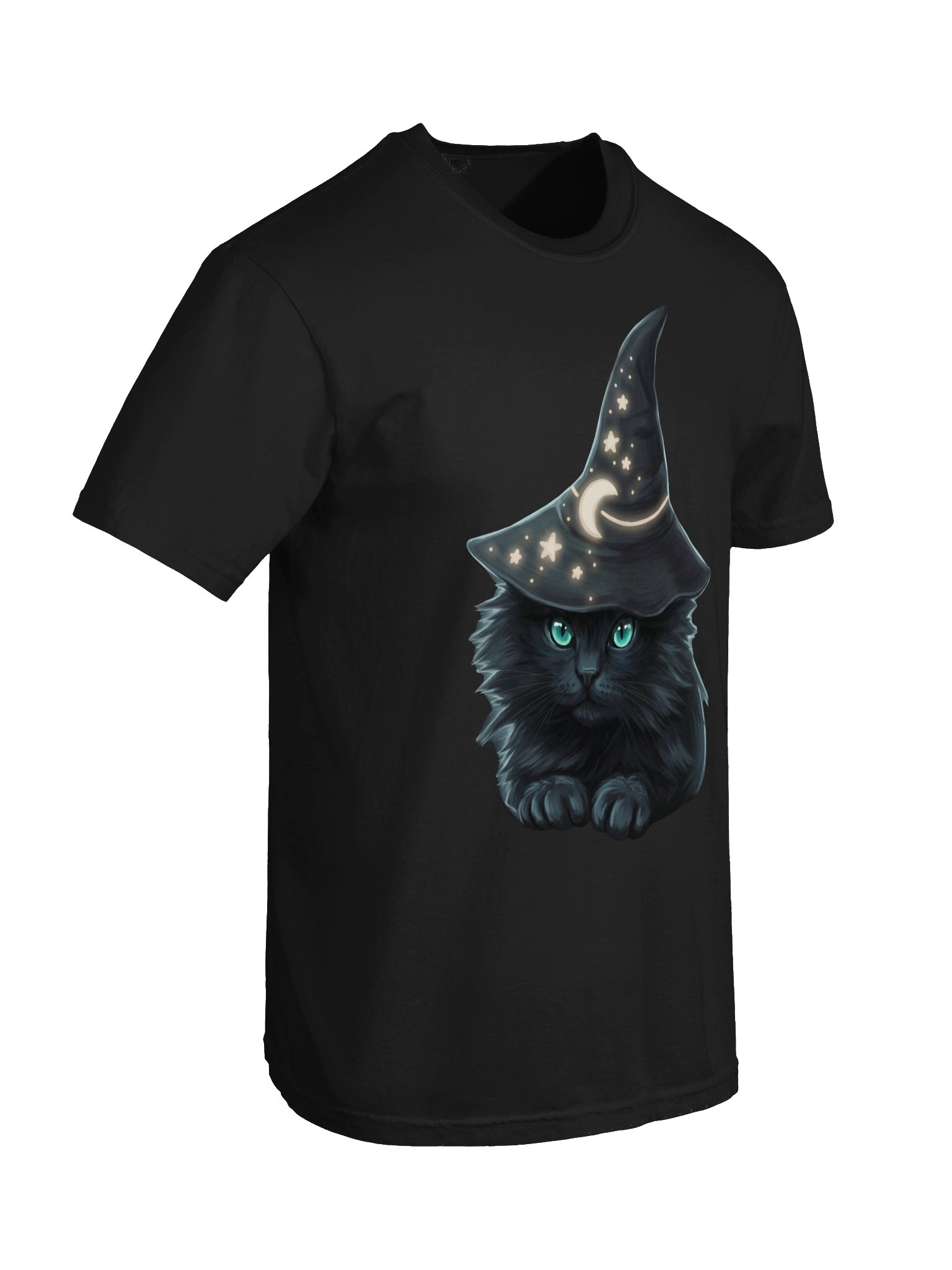 Moonlit Wizard Cat Tee product image (43)