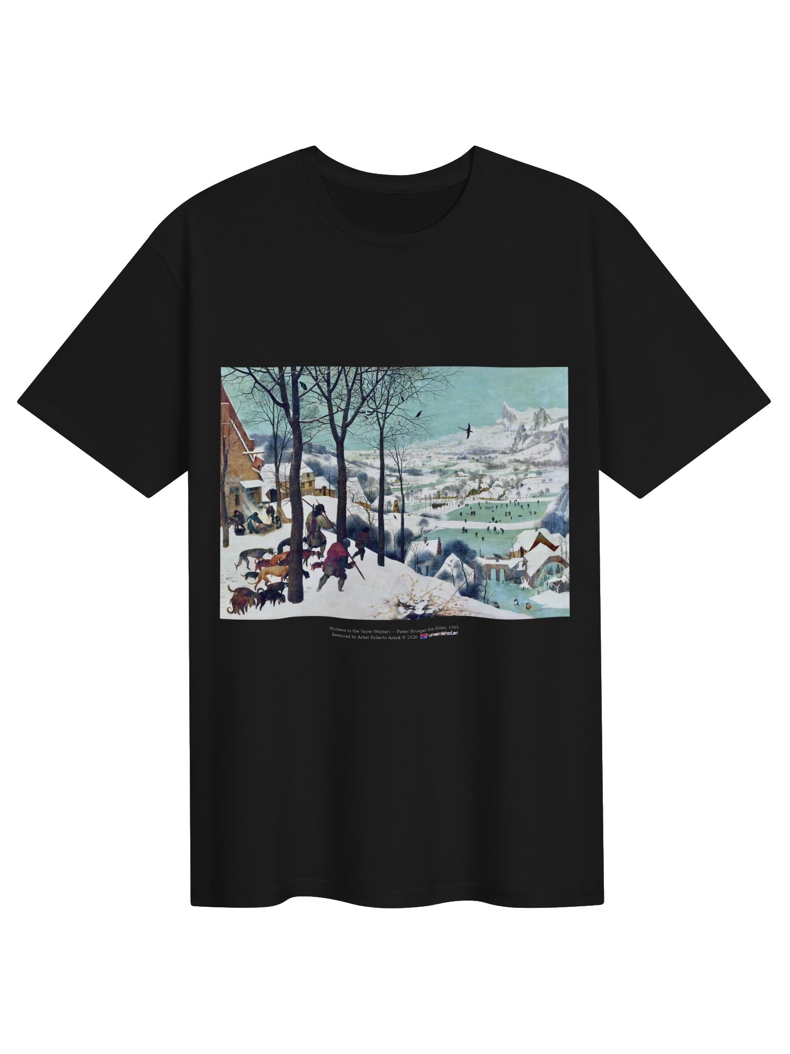 Hunters in the Snow (Winter) — T-Shirt product image (1)