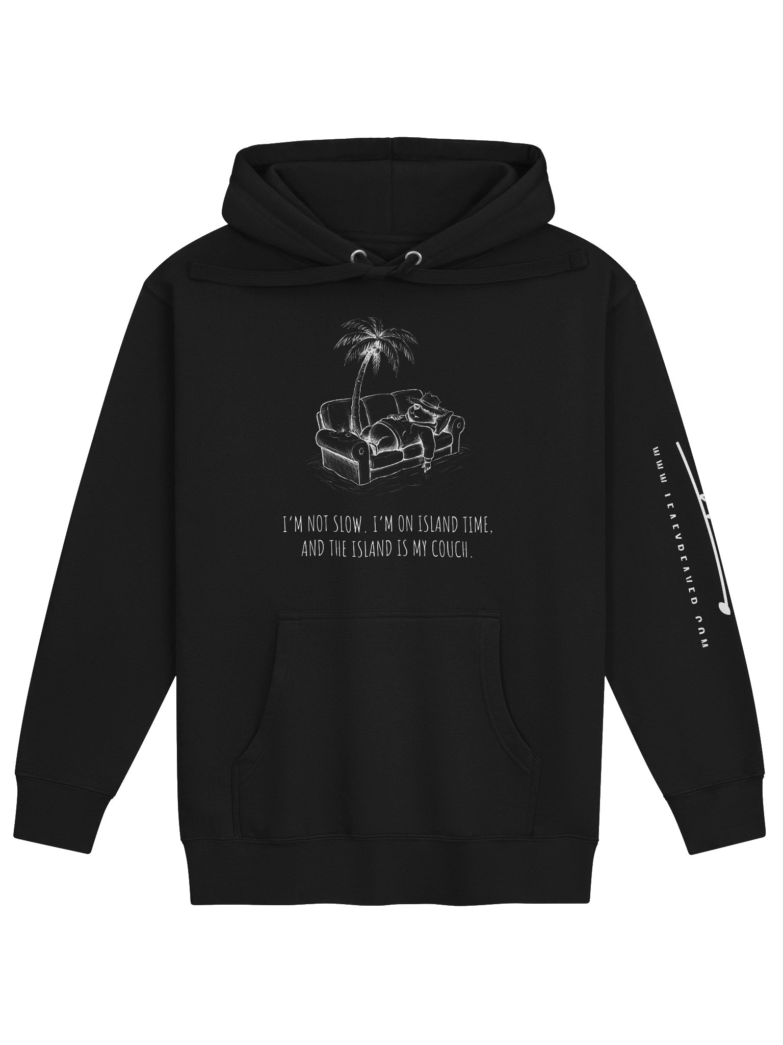 Island Time Hoodie – Funny Lazy Couch Hoodie product image (1)