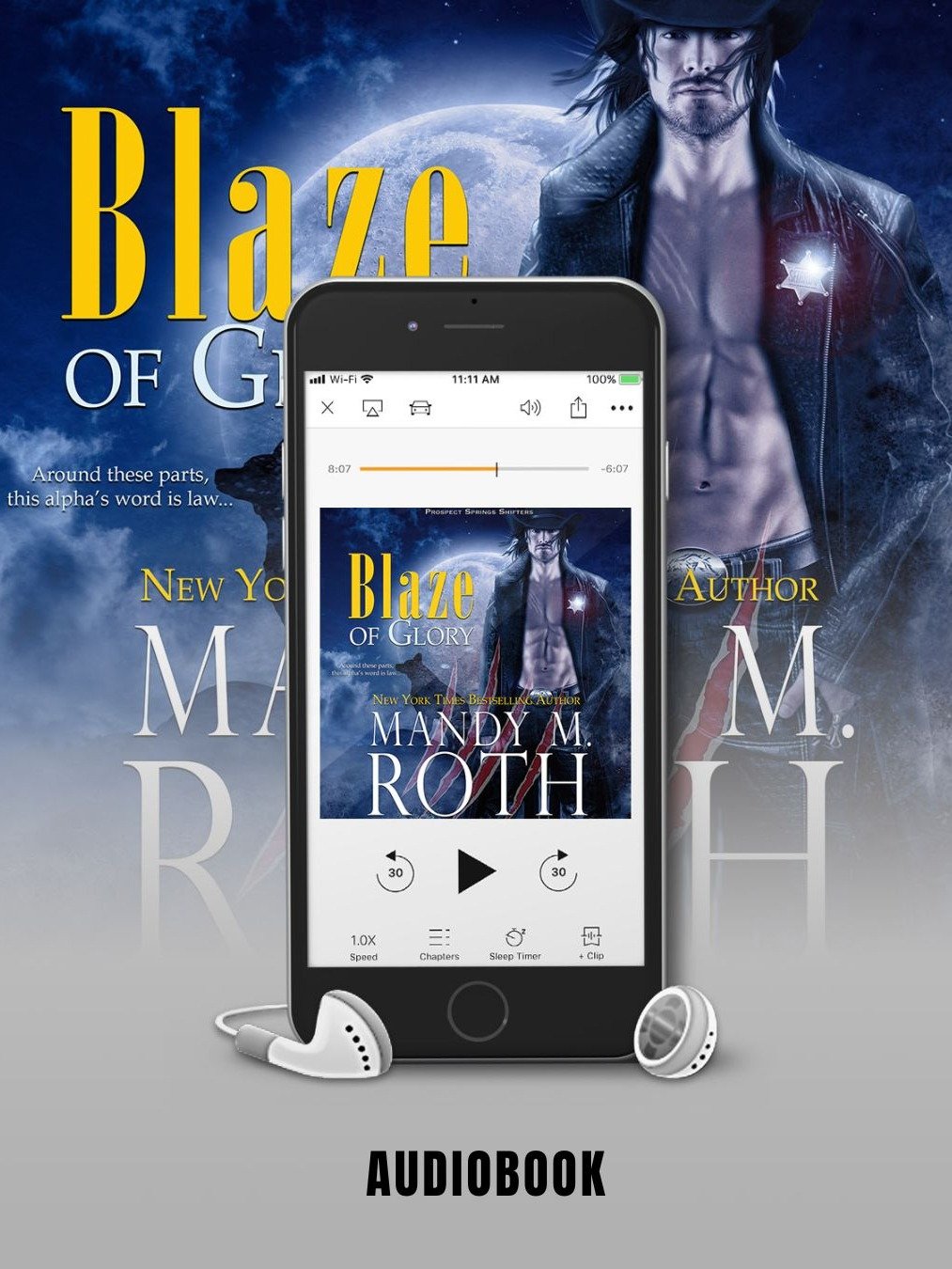 Blaze of Glory (Prospect Springs Shifters #1) Audiobook product image (1)