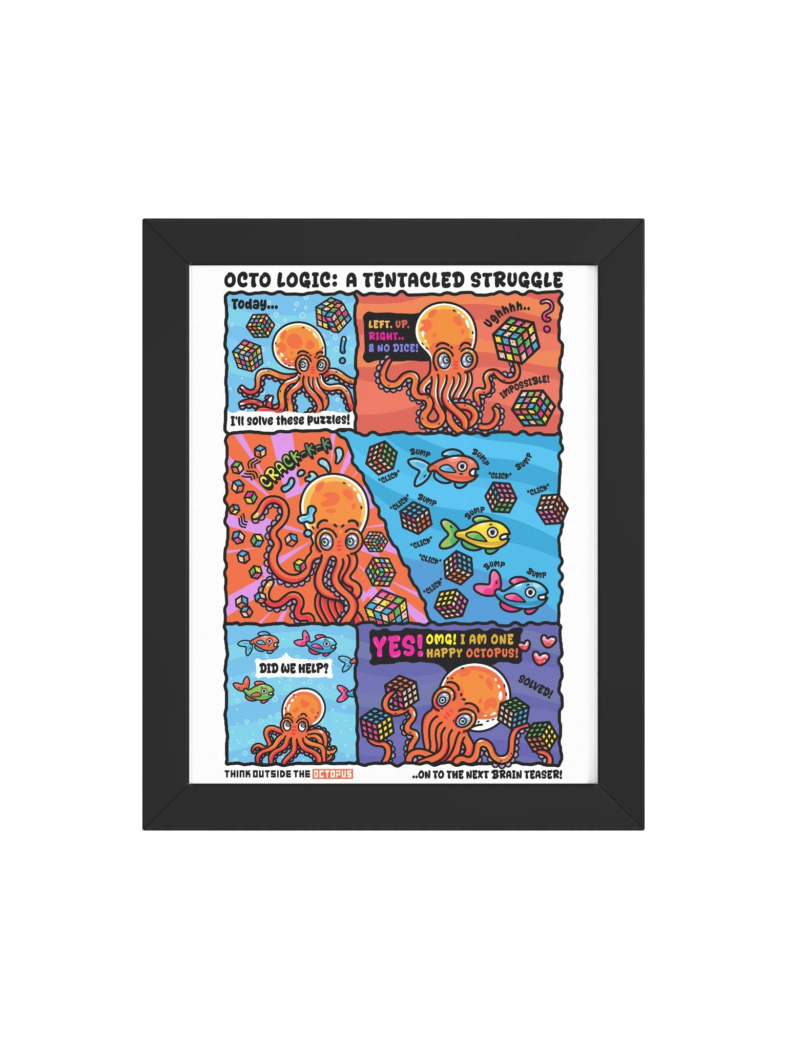 Octo Logic Framed Comic product image (22)
