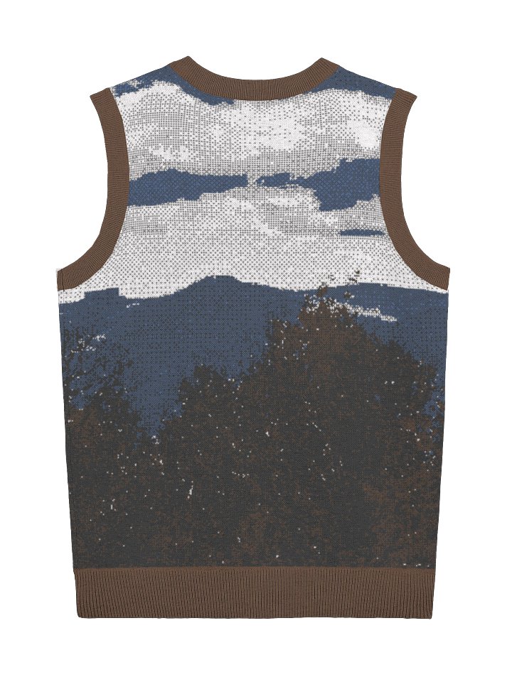 Mountain Visions Knitted Vest product image (6)