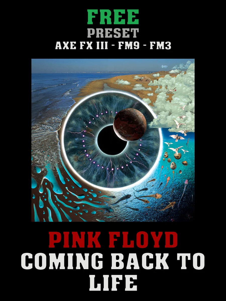 Pink Floyd - Coming Back To Life (PULSE) | Free Preset | Axe FX III - FM9 - FM3 product image (1)