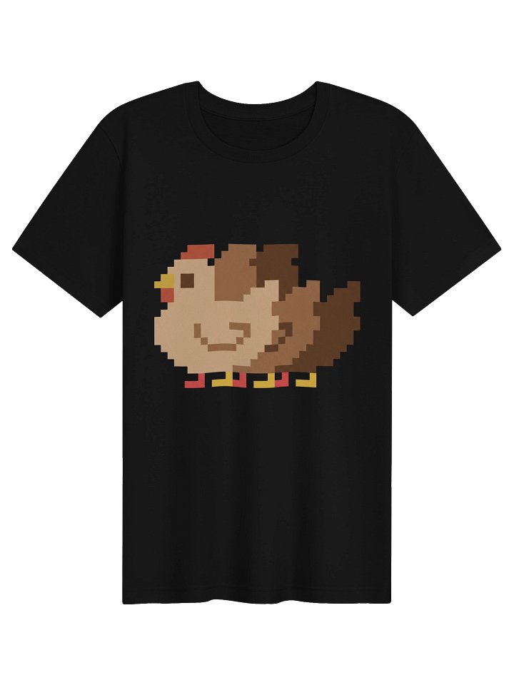 8 Bit Pixel Chicken tshirt product image (1)